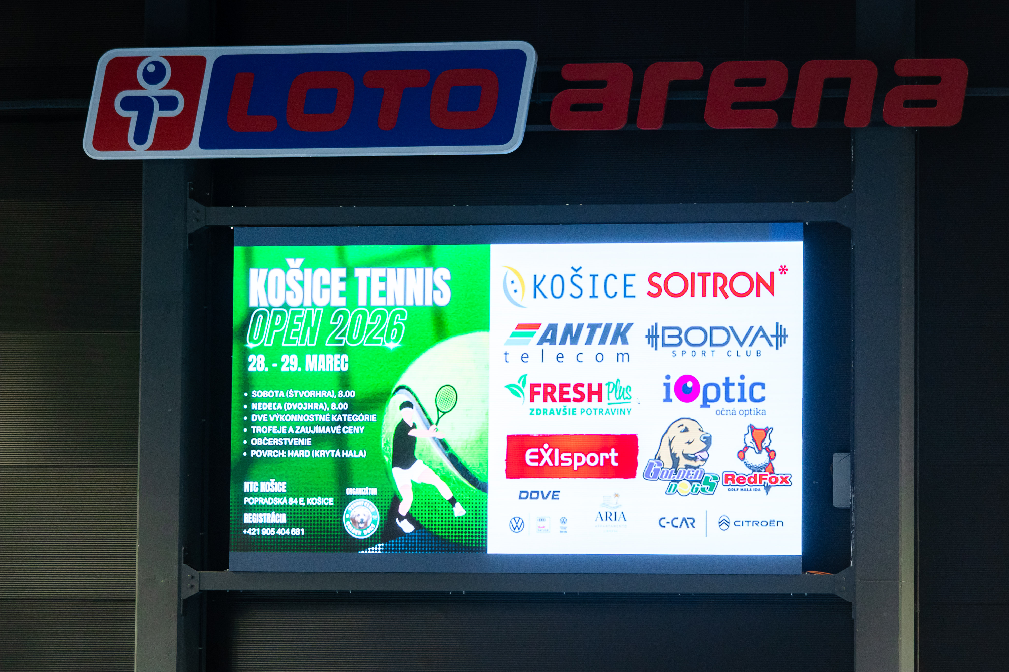 Kosice tenis OPEN 2026-1-19